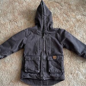 Boys Carhartt Heavy Jacket Size Small (8/10)